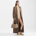 FENDI Mamma Baguette Large Dove gray nappa leather bag - Image 4